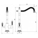 Смеситель для кухни ZORG Antic ZR 349 YF BR