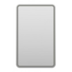 Зеркало с подсветкой Misty 3 Неон 50см с сенсором на корпусе белый