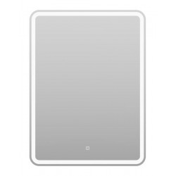 Зеркало с подсветкой Misty 3 Неон 60см с сенсором на зеркале белый