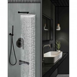 Душевой комплект ALMAes Marita TVZ-8833 чёрный