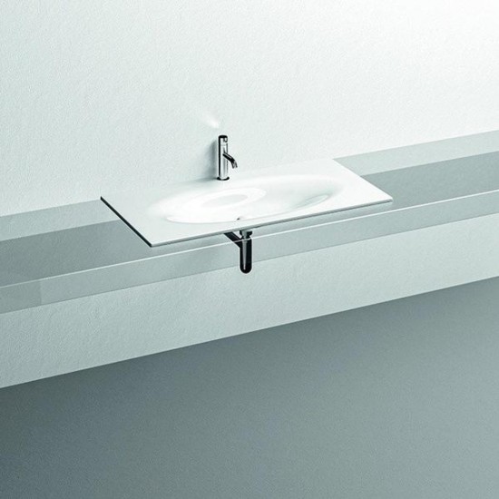 Раковина Kerasan Shape 547001*1 белая 102 см