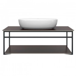 Kerama Marazzi Меал.сруктура PLAZA Next подвесная 100 см, цв.черный матовый