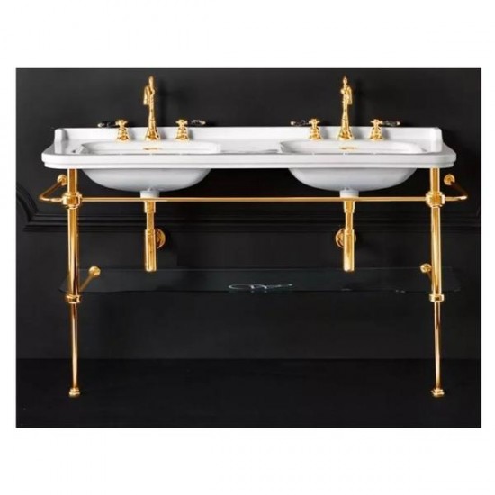 Консоль для раковины Kerasan Waldorf 9195K2oro золото