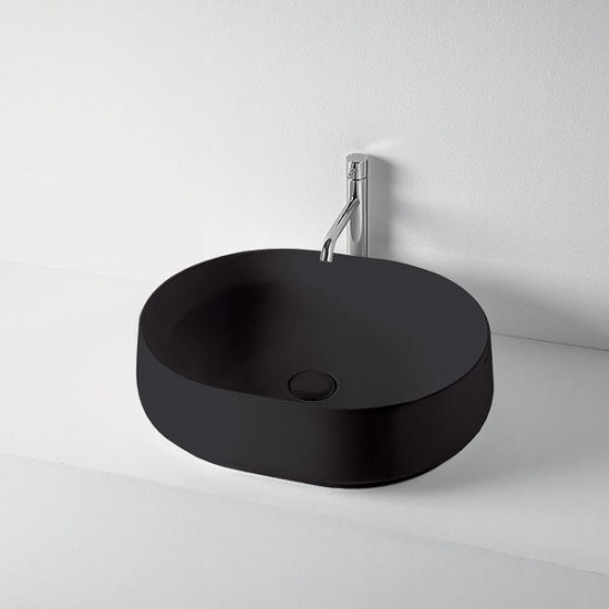 Раковина Kerasan F10 460531 черная 56 см