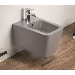 Биде CeramaLux 5370MH подвесное серое