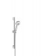 Душевой гарнитур Hansgrohe Crometta 100 Multi 26650400 штанга 650 мм