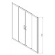 Душевая дверь Vincea Alpha VDS-3AL2180MT 180 см