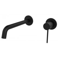 Встраиваемый смеситель для раковины Raiber Graceful RPB-004 чёрный матовый