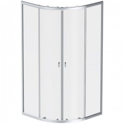Душевой уголок AM.PM X-Joy Twin Slide 90х90 W88G-205-090MT64 профиль Хром матовый стекло прозрачное