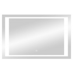 Зеркало с подсветкой Continent Quattro ЗЛП2308 с сенсорным выключателем 100см