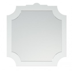 Зеркало Corozo Манойр 85см белый SD-00000980