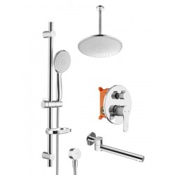 Душевой комплект Swedbe Platta 5543 хром
