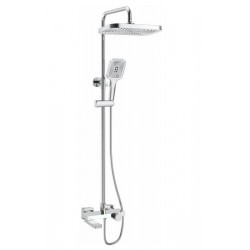 Душевая стойка Rose R1896 с термостатом хром