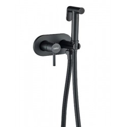 Гигиенический душ со смесителем Haiba HB5515-7 чёрный