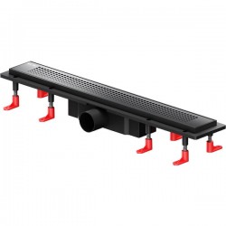 Душевой лоток AM.PM PrimeFlow 60 W02SC-P11-060-01BM с Черной матовой решеткой Cut Gradient
