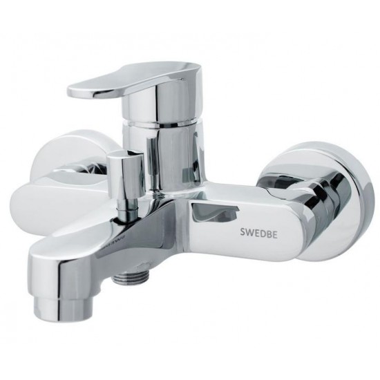 Смеситель для ванны Swedbe Neptune 1330 хром