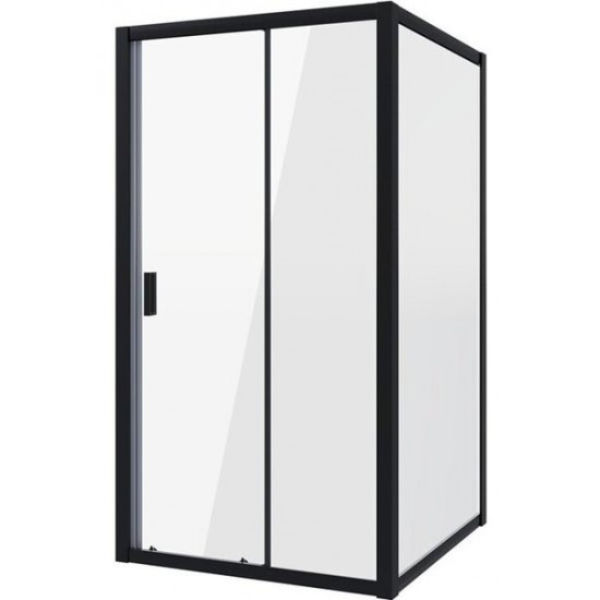 Душевой уголок Niagara NG-82-13AB-A70B 130x70см чёрный/прозрачное