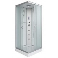 Душевая кабина Niagara NG-1101-14F 90x90см серебро/матовое