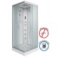 Душевая кабина Niagara NG-1101-14F 90x90см серебро/матовое