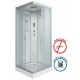 Душевая кабина Niagara NG-1101-14P 90x90см серебро/матовое