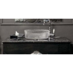 Столешница мраморная Armadi Art Nero Marquina 110см 857-110-NM