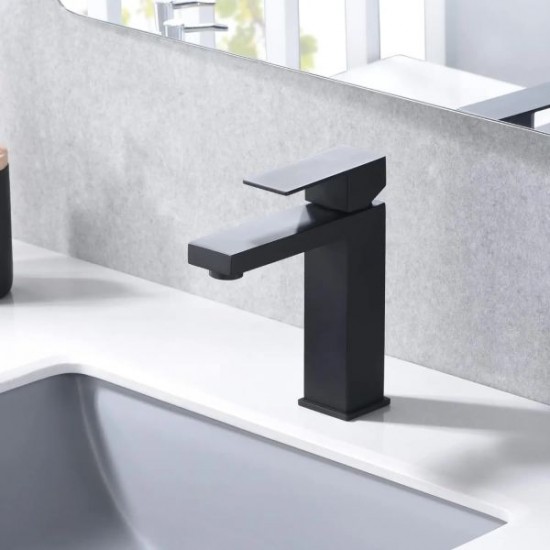 Смеситель для раковины Maretti Umbria Black UMB32RF51, черный