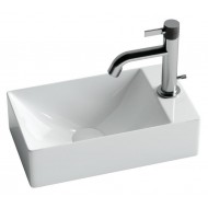 Раковина Ceramica Nova Element CN5007 отверстие под смеситель справа 38см белый
