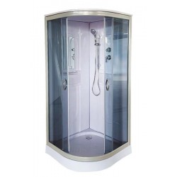 Душевая кабина Niagara NG-116-15T 90x90см матовый хром/тонированное