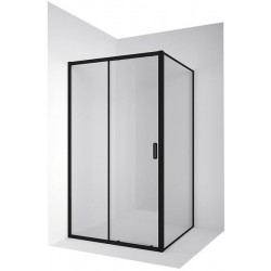 Душевой уголок Ambassador Forsa 17021216AB-80AB 100x80см чёрный/прозрачное