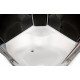 Душевая кабина AvaCan BM4510 с электрикой BLACK 100x100 см