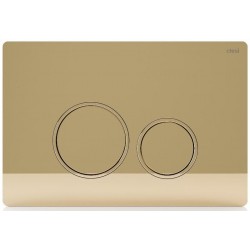 Кнопка смыва Ctesi Round BK0202128 золото