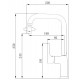 Смеситель для кухни ESKO Column CLM519 хром