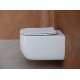 Подвесной унитаз Ceramica Nova Noel CN3013 безободковый белый