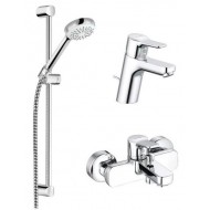 Душевой комплект Kludi Pure&Easy 3в1 376850565 хром