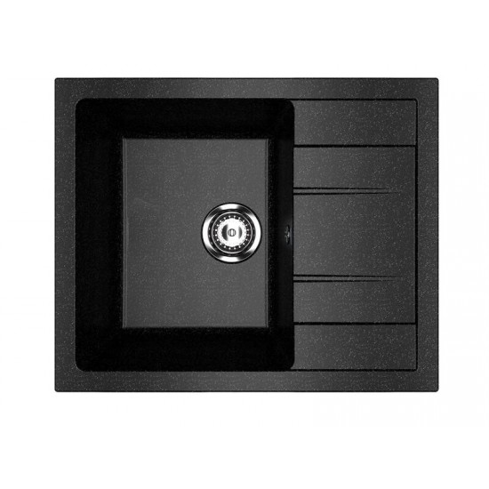 Кухонная мойка Ulgran Classic U-607-308 чёрный