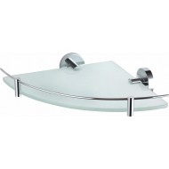 Стеклянная полка для ванной Wonzon & Woghand Easy WW-8117 хром