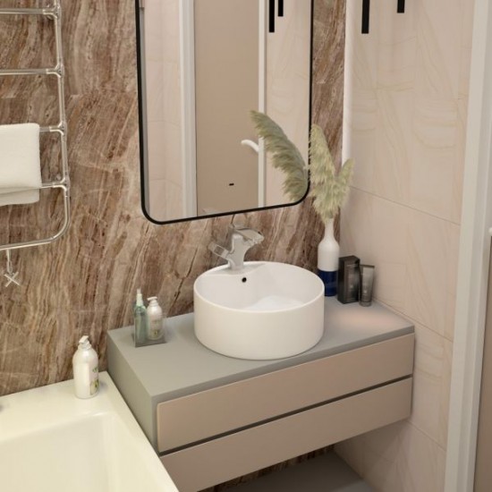 Раковина чаша Maretti EA13NS55-844, белая
