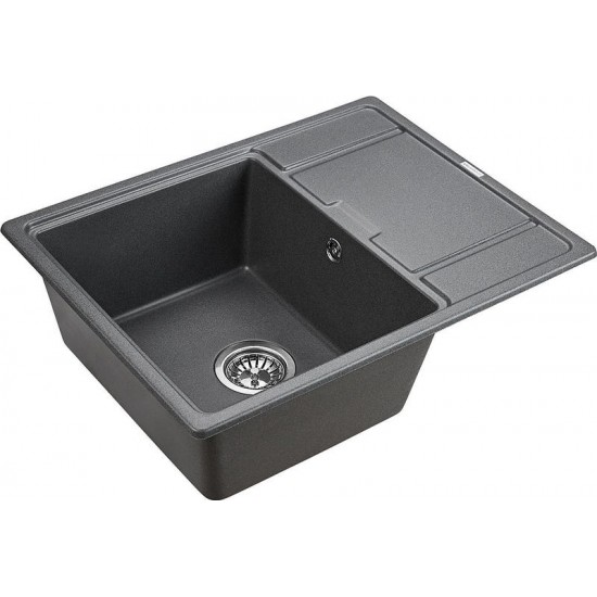 Мойка кухонная Paulmark Flugen PM216550-DG графит