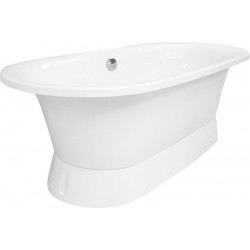 Ванна из искусственного камня AquaStone Венеция 175x80см белый