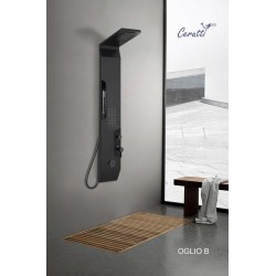 Душевая панель Cerutti SPA Oglio B чёрный СТ8987
