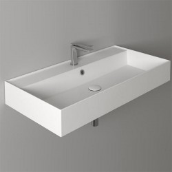 Раковина SIMAS AGILE AG91 bi*1 черная 91 см