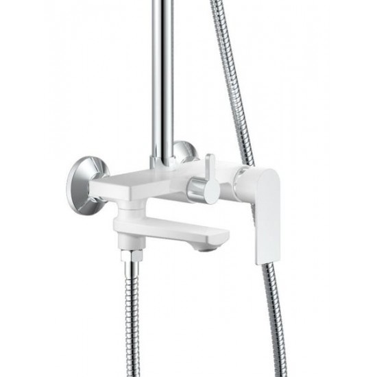 Душевая стойка Haiba HB24505-8 белый