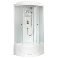 Душевая кабина Royal Bath BK стекло матовое 90x90см RB90BK4-MM
