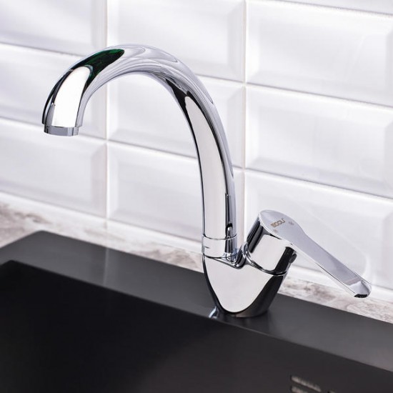 Смеситель для кухни BOOU B8289-10F хром
