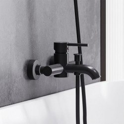 Смеситель для ванны и душа Damixa Scandinavian Pure 361000300 черный