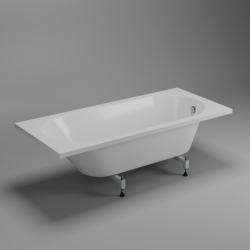 Ванна из литьевого мрамора Delice Bravo DLR330001 180х80