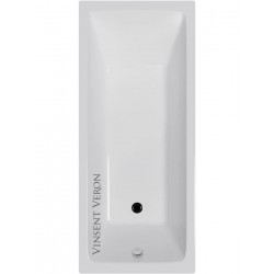 Ванна чугунная Vinsent Veron Square VSQ1407045 140x70см без отверстий для ручек