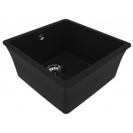 Кухонная мойка Lemark Sinara 400-U 9910061 антрацит
