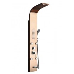 Панель душевая Cerutti SPA Victoria RG CT9977 розовое золото