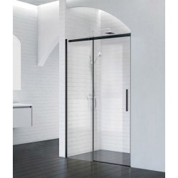 Душевая дверь BelBagno ACQUA-BF-1-150-C-NERO черный